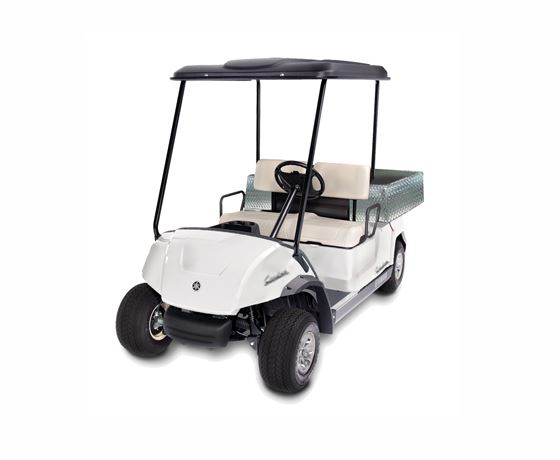 yamaha 2 seater with cargo bed, Yamaha golfcar, Yamaha golfcart, Yamaha electric car, Yamaha battery car