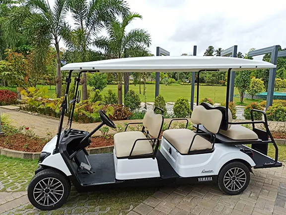 Electric Golf Cart at Airport