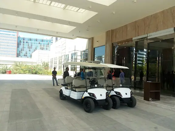 Electric Golf Cart at Hotel Industry 