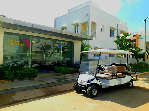 Electric Golf Cart at Residential Communities
